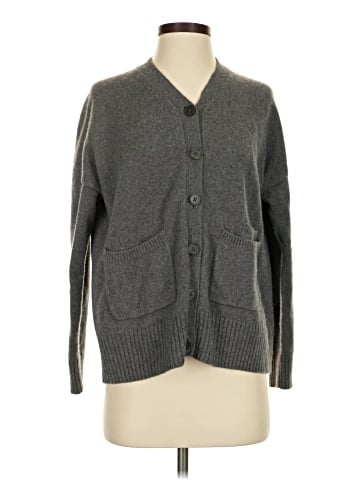 Madewell (Re)sourced Cashmere Ex-Boyfriend Cardigan Sweater (view 1)