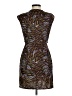 City Triangles Print Brown Cocktail Dress Size M - photo 2