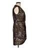 City Triangles Print Brown Cocktail Dress Size M - photo 4