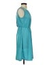 Maurices 100% Polyester Solid Teal Casual Dress Size S - photo 4