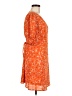 Sienna Sky 100% Polyester Orange Casual Dress Size M - photo 4