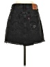 Levi's 100% Cotton Stars Black Denim Skirt Size 26 waist - photo 2