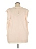 The Limited 100% Polyester Ivory Sleeveless Blouse Size 2X - photo 2