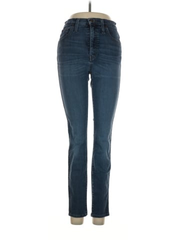 Madewell 10" High-Rise Skinny Jeans in Hayes Wash (view 1)