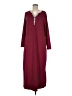 Assorted Brands 100% Polyester Burgundy Casual Dress Size M - photo 1