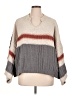 Pol Color Block Gray Pullover Sweater Size XL (estimated) - photo 1