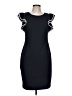 Andrew Marc Black Casual Dress Size 10 - photo 1