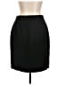 ABS 100% Wool Solid Black Wool Skirt Size 14 - photo 1