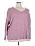 Zenana Purple Pullover Sweater Size 3X - photo 1