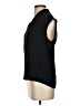 CAbi Black Sleeveless Silk Top Size S - photo 5