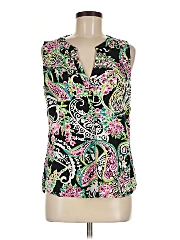 Caribbean Joe Sleeveless Blouse (view 1)
