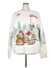 Dr. Seuss Graphic White Pullover Sweater Size XXL - photo 1
