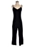 Assorted Brands 100% Rayon Solid Black Jumpsuit Size S - photo 1