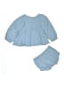 Cloud Island Blue 3/4 Sleeve Blouse 12-18 MO / 18 MO - photo 2