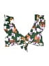CO Floral Green Swimsuit Top Size M - photo 1