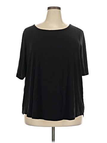 Lane Bryant 3/4 Sleeve T-Shirt (view 1)
