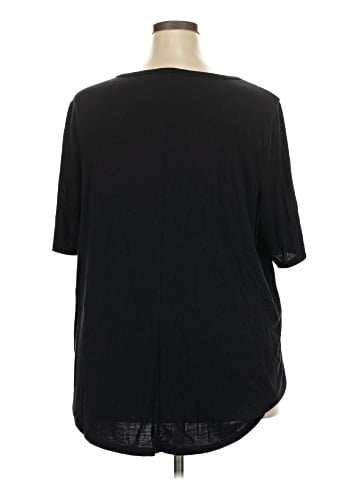 Lane Bryant 3/4 Sleeve T-Shirt (view 2)