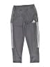 Adidas 100% Polyester Gray Track Pants Size 13 - 14 - photo 1