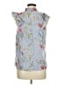 BCBGeneration 100% Polyester Blue Sleeveless Blouse Size M - photo 2