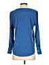 Ann Taylor Blue Long Sleeve Blouse Size XS - photo 2