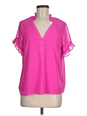 CeCe Short Sleeve Blouse (view 1)