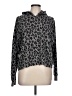 Lucky Brand Animal Print Gray Pullover Sweater Size L - photo 1