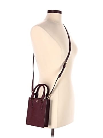 Tory Burch Leather Satchel (view 2)