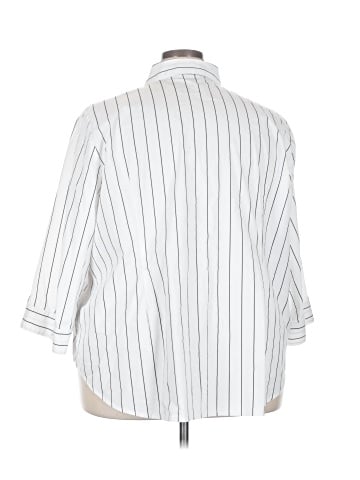 Liz Claiborne Career 3/4 Sleeve Button-Down Shirt (view 2)