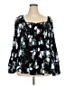 Torrid Black Long Sleeve Blouse Size 5X Plus (5) - photo 2