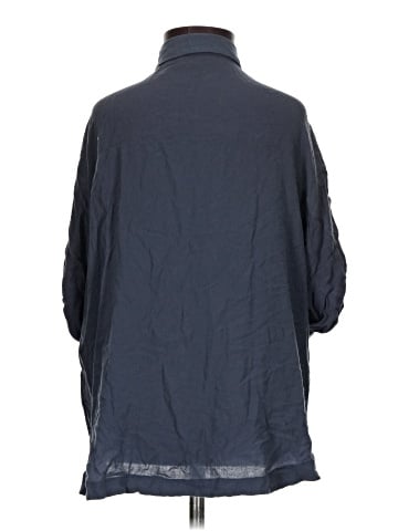 Topshop 3/4 Sleeve Button-Down Shirt (view 2)