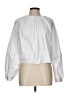 Zara 100% Elastane White 3/4 Sleeve Blouse Size L - photo 1