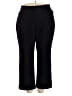 Croft & Barrow Solid Black Dress Pants Size 18 - photo 1