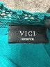 VICI Teal Sleeveless Blouse Size M - photo 7