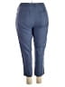 Lintico Solid Blue Linen Pants Size XXL - photo 2
