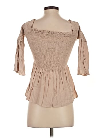 Olivaceous 3/4 Sleeve Blouse (view 2)