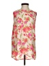 Paper Crane 100% Polyester Floral Pink Sleeveless Blouse Size S - photo 1