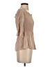 Olivaceous 100% Rayon Tan 3/4 Sleeve Blouse Size S - photo 4