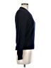 Play Comme Des Garçons 100% Wool Hearts Blue Wool Pullover Sweater Size M - photo 4