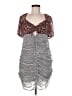 Free People 100% Polyester Silver Cocktail Dress Size M - photo 1