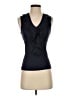 H&M 100% Polyester Black Sleeveless Blouse Size XS - photo 1