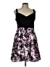 Hot Topic Floral Black Cocktail Dress Size Lg (0) - photo 1