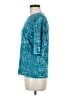 St. John Teal 3/4 Sleeve Top Size M - photo 5
