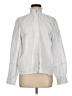 H&M Silver Long Sleeve Blouse Size 8 - photo 1