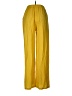 Unbranded 100% Polyester Yellow Casual Pants Size M - photo 2