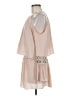 Ramy Brook 100% Polyester Tan Cocktail Dress Size M - photo 5