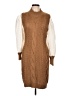 Assorted Brands Brown Casual Dress Size L (estimated) - photo 1