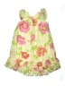Tona Michelle 100% Polyester Floral Yellow Dress Size 8 - photo 2