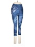 Peloton Graphic Blue Active Pants Size 28 waist (estimated) - photo 1