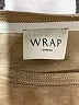 Wrap 100% Linen Tan Long Sleeve Top Size 8 - photo 7