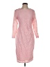 Kasper 100% Polyester Pink Cocktail Dress Size S - photo 1